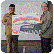 Donasi 840 unit Yamaha Keyboard untuk Sekolah Dasar Negeri di kota Bandung