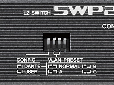Optimalisasi Dante via Switch DIP