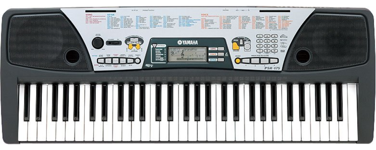 más Mil millones Sí misma PSR-175 - Tinjauan - Portable Keyboard - Keyboard Instrumen - Alat Musik -  Produk - Yamaha - Indonesia