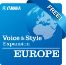 Europe ("Best Of" Collection) (Data kompatibel Yamaha Expansion Manager)