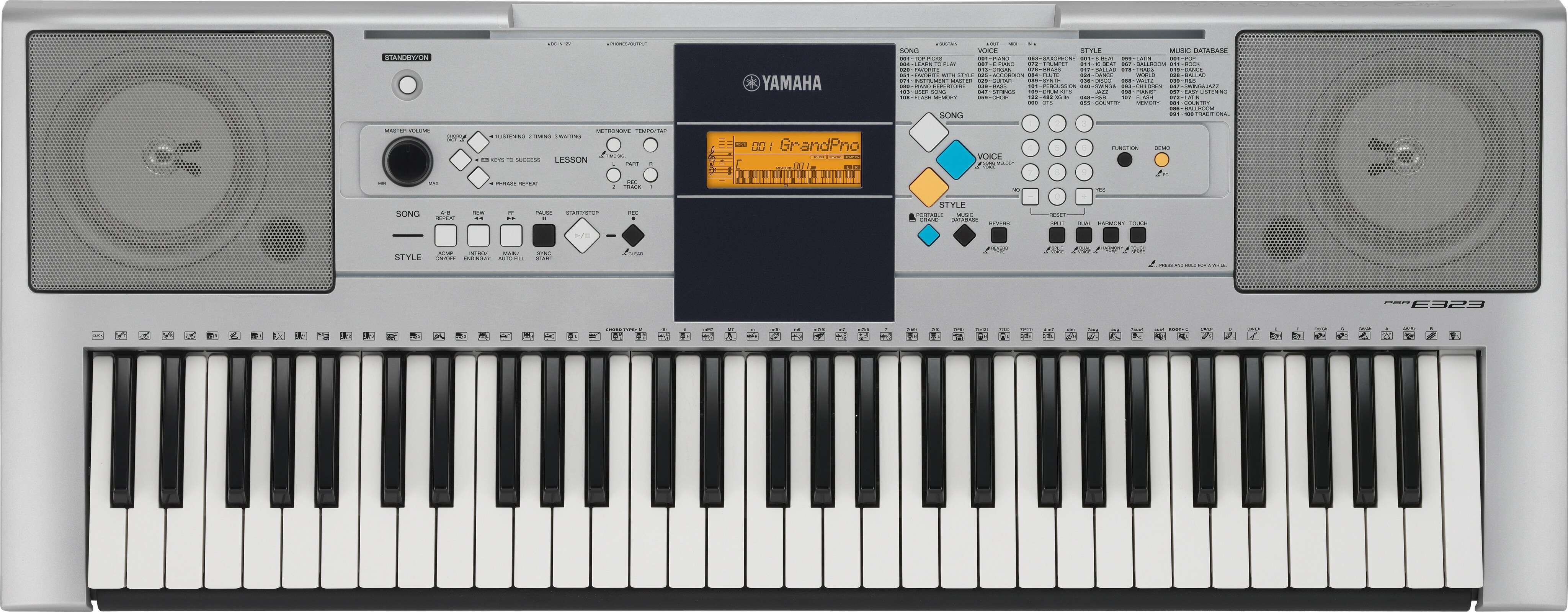 PSR-E323 - Tinjauan - Portable Keyboard - Keyboard Instrumen