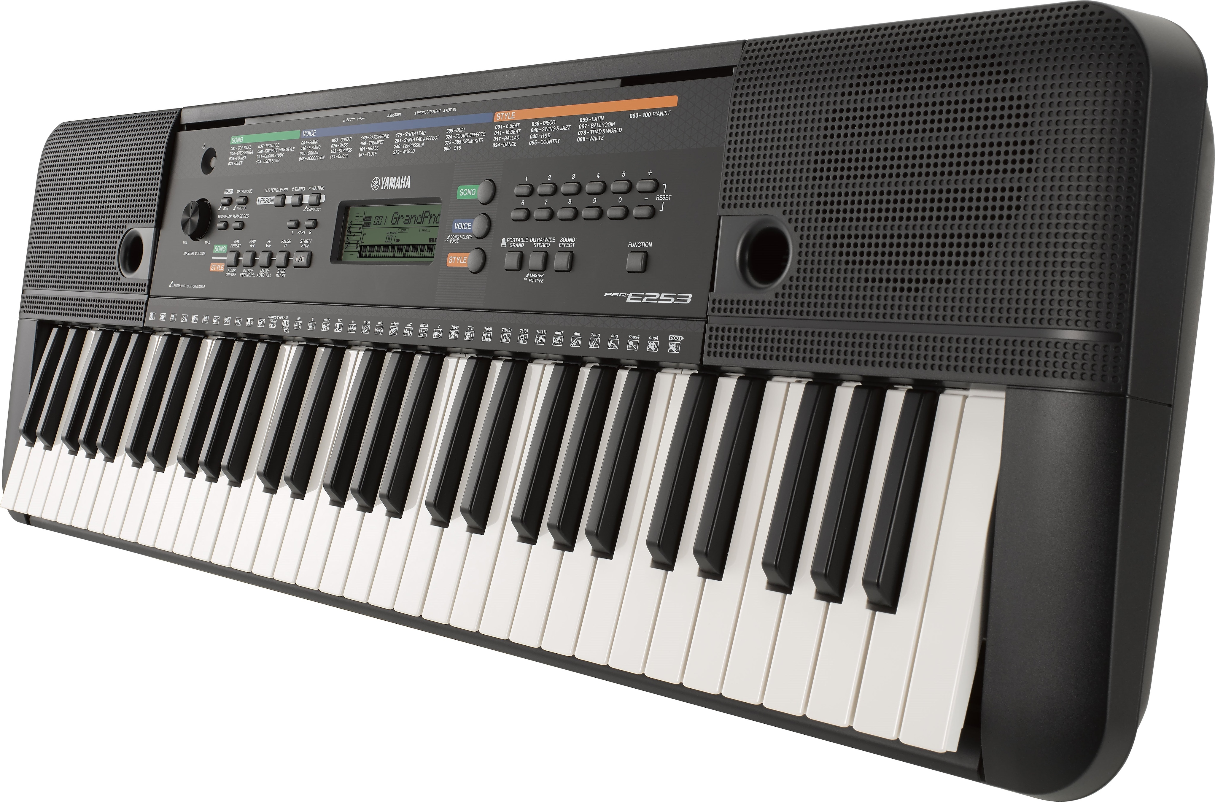 Yamaha E253 キーボード Amazon.co.jp: YAMAHA PORTATONE ポータトーン 61鍵 PSR-E253