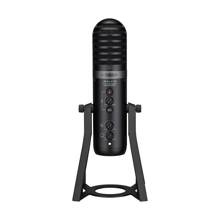 Yamaha Live Streaming USB Microphone AG01 Black