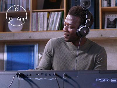 Gambar fitur PSR-E583: Fungsi Auto Chord Play