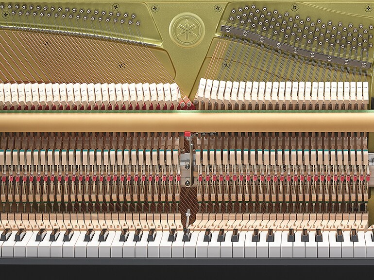 Gambar fitur rangka piano
