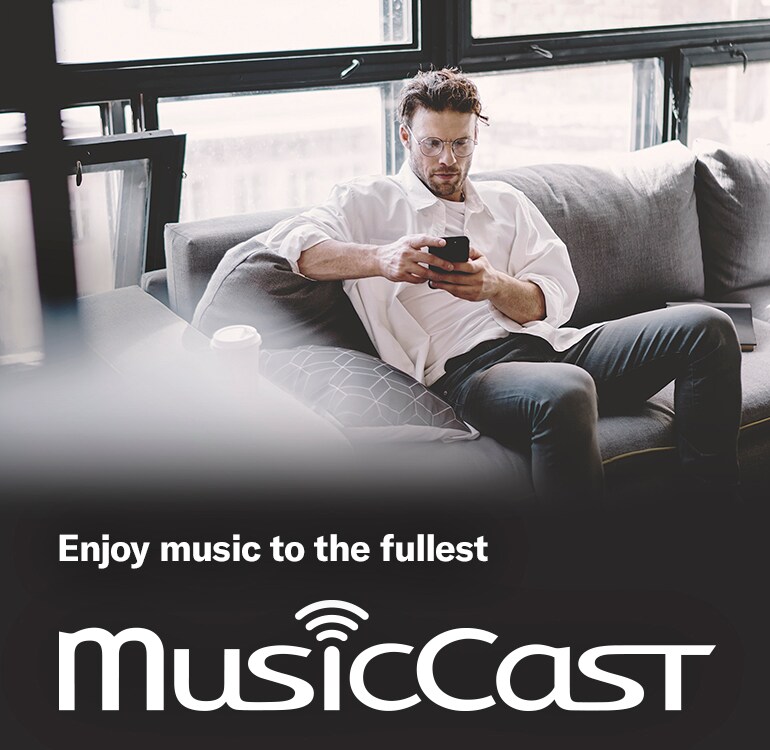 Banner, MusicCast - Nikmati musik sepenuhnya
