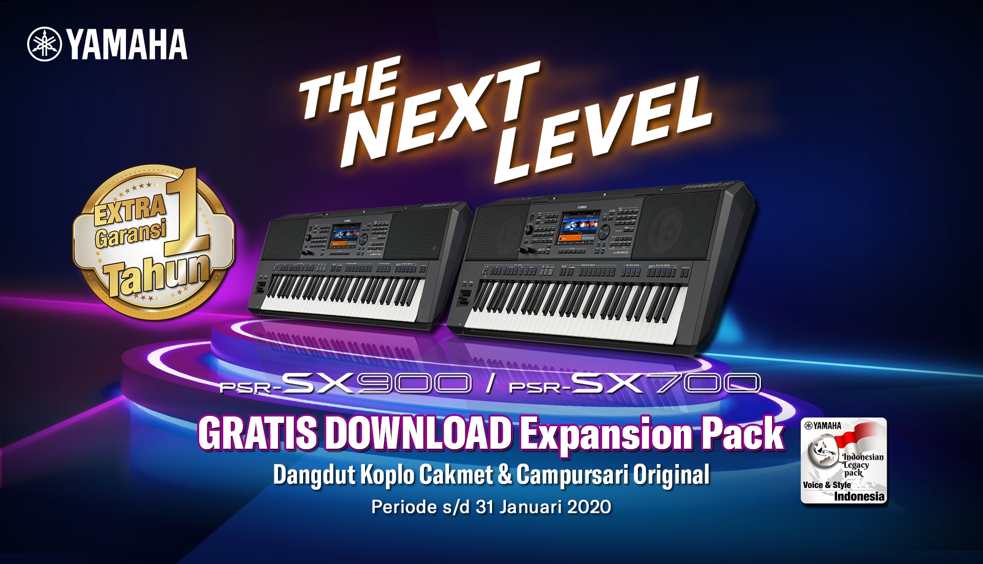 Dapatkan Extra Garansi 1 Tahun Dan Gratis Download Expansion Pack
