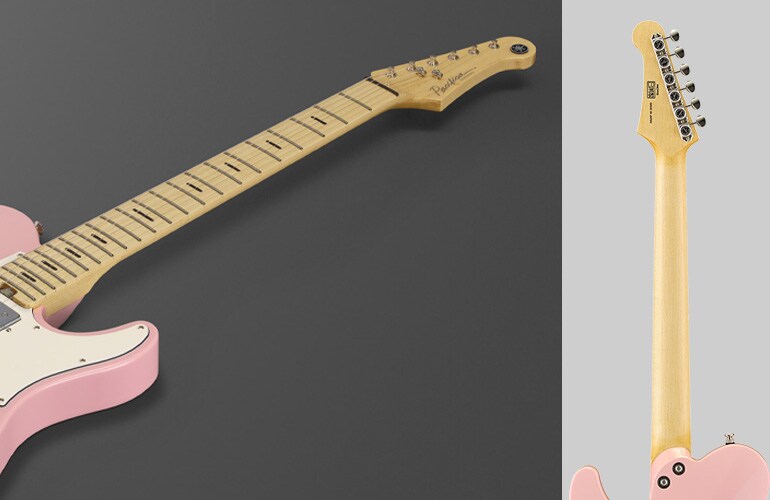 Foto tampilan dekat bentuk neck Pacifica SC Professional