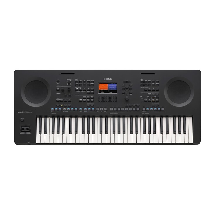 Yamaha Arranger Workstation PSR-SX620 – tampak atas