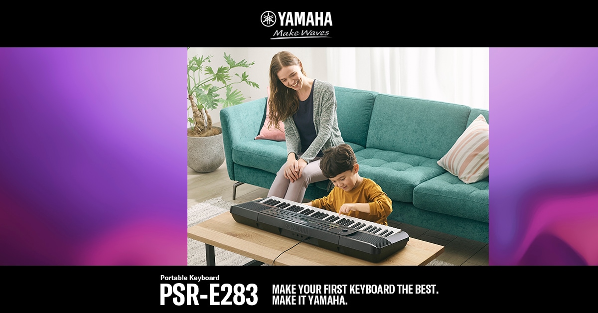 PSR-E283 - Spesifikasi - Portable Keyboard - Keyboard Instrumen ...