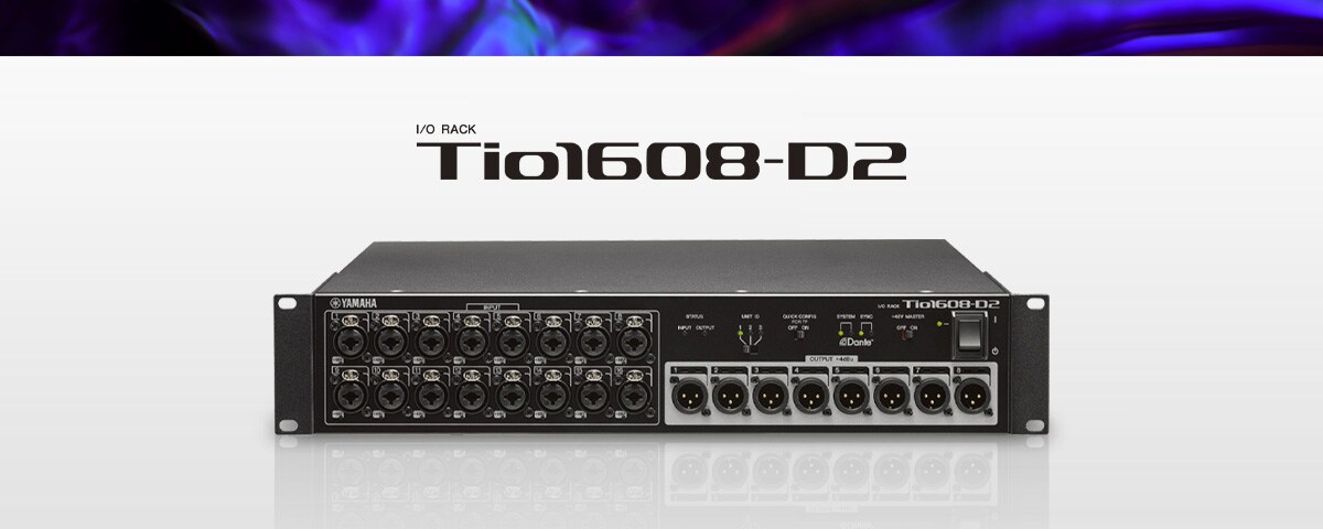 Tio1608-D2 - Tinjauan - Antarmuka - Produk - Audio - Yamaha