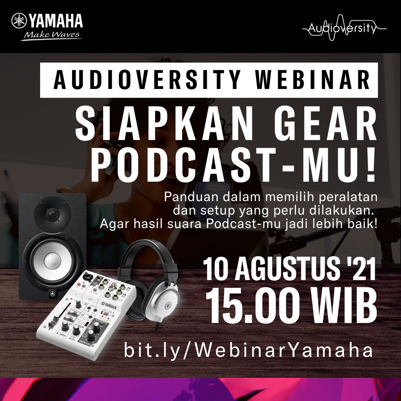 SIAPKAN GEAR PODCAST-MU!