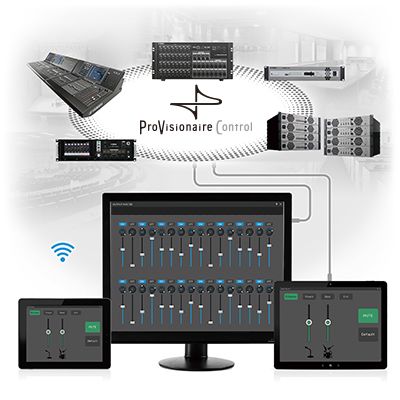 Customized remote control of Yamaha PA systems