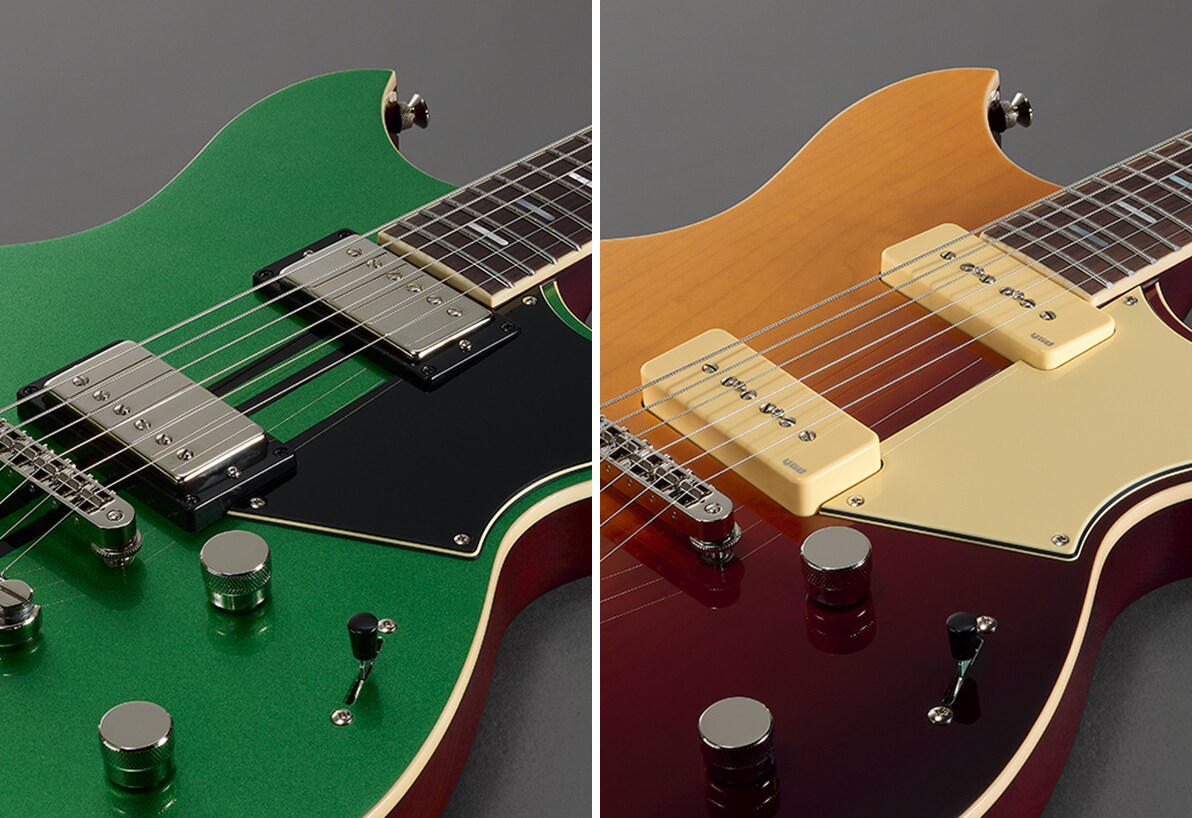 Revstar Standard offering a choice between humbuckers and P90-type single coils