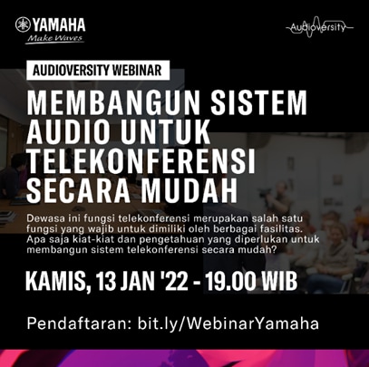 MEMBANGUN SISTEM AUDIO UNTUK TELEKONFERENSI SECARA MUDAH