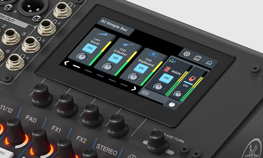 Yamaha MGX12V: Kontrol yang Cepat dan Intuitif - Sangat Akurat