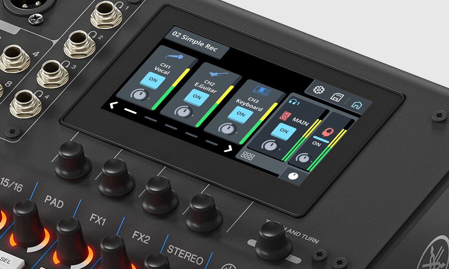 Yamaha MGX16: Kontrol yang Cepat dan Intuitif - Sangat Akurat