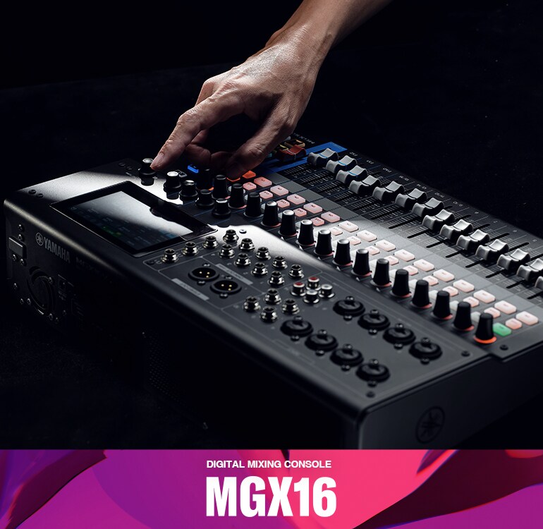 Konsol Mixing Digital 22-Channel Yamaha MGX16