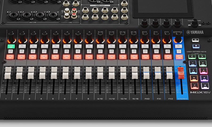 Yamaha MGX16V: Daya. Kemampuan. Fleksibilitas.