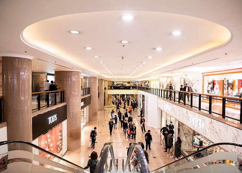 Gambar pusat perbelanjaan