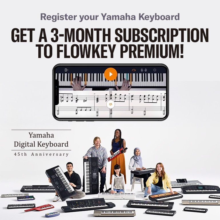 Visual utama promosi Flowkey