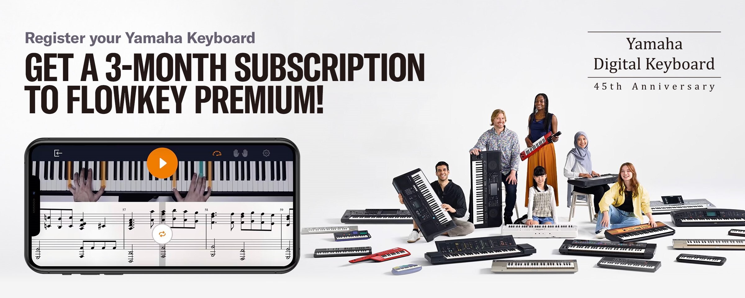 Visual utama promosi Flowkey