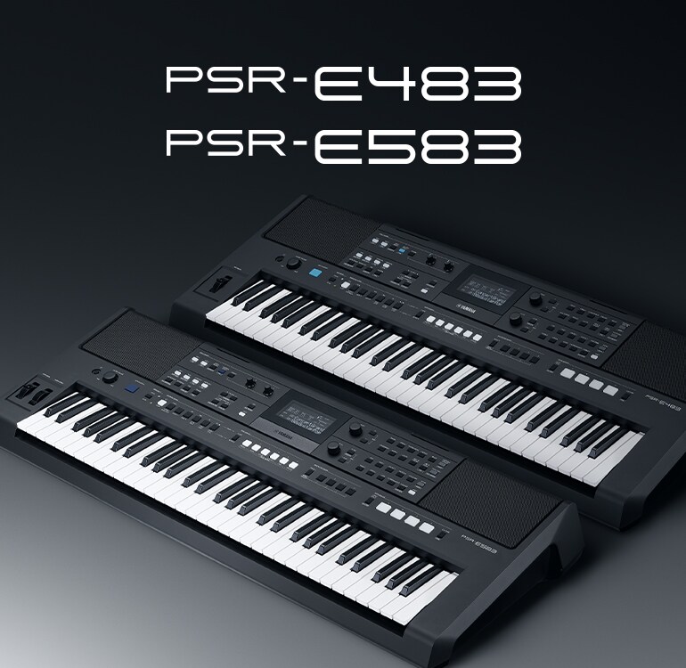 Yamaha Keyboard PSR-E483 dan E583.