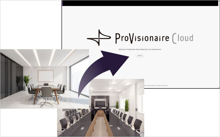 Ilustrasi yang menunjukkan fitur “Upload a Room Picture”