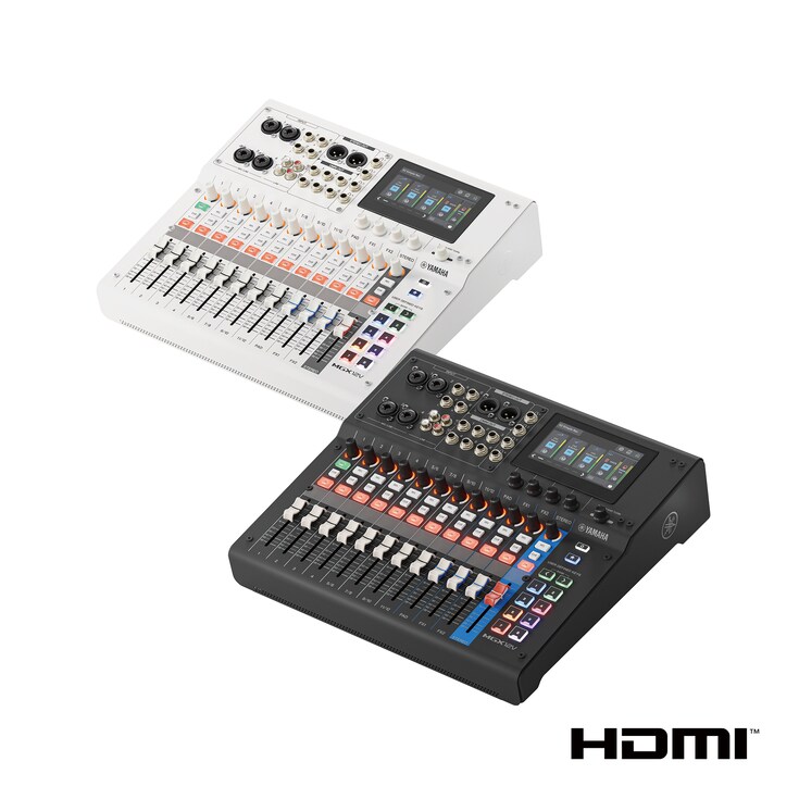 Konsol Mixing Digital 18-Channel dengan Interface Video Yamaha MGX12V