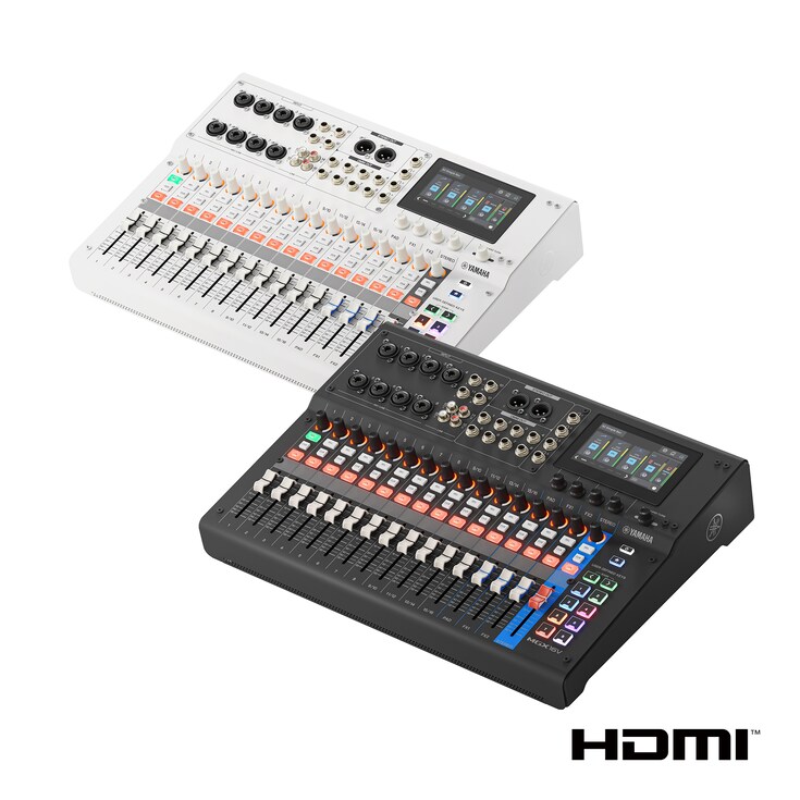 Konsol Mixing Digital 22-Channel dengan Interface Video Yamaha MGX16V