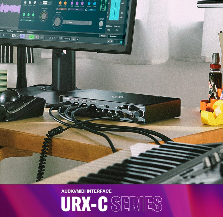 Yamaha Audio/MIDI Interface URX-C Series