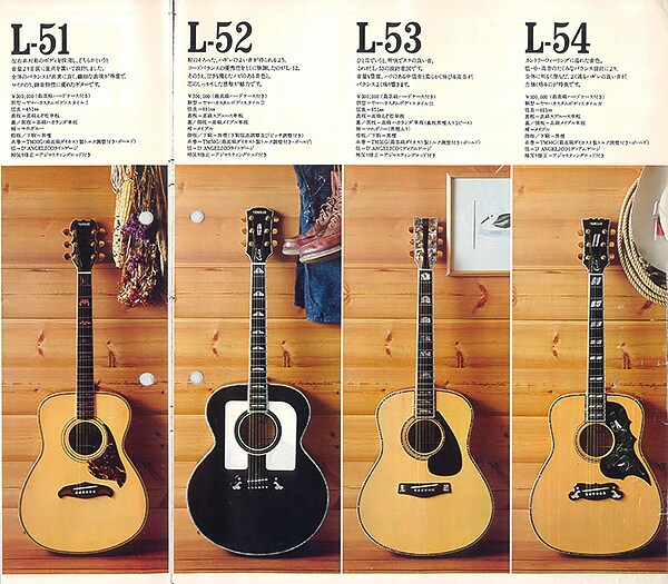 Gitar Akustik Custom Ultra Kelas Atas L-51/L-52/L-53/L-54
