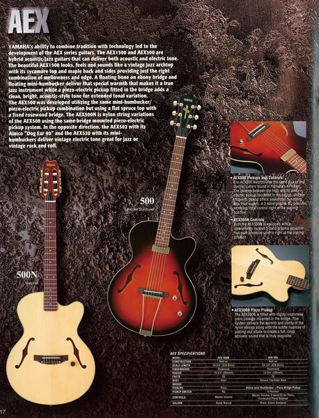 Gitar Elektrik AEX-500